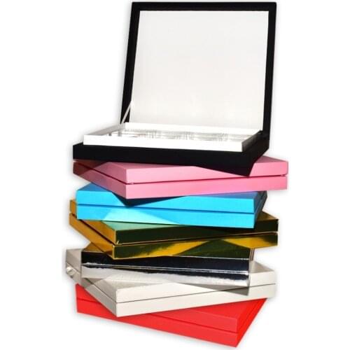 10 set Chocolate candy soap Ready Paper Box Valentines day Wedding Birthday Party Gifts Mawlite 9 16 Compartments Packing