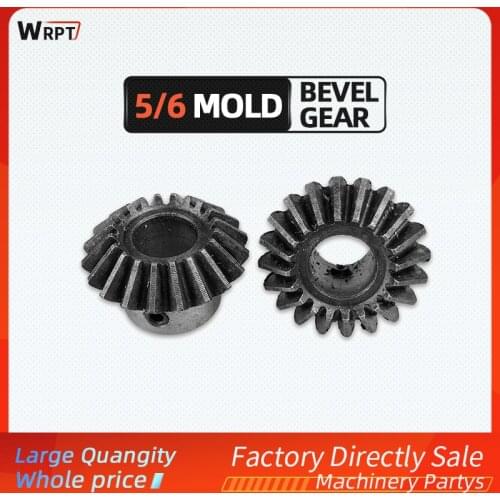 Metal bevel gear 45 steel quenched 90 degree gearbox 5 mold/6 mold bevel gear straight bevel gear 1:1