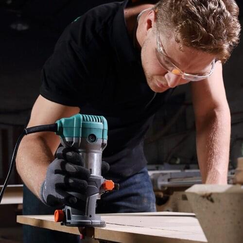 Multifunctional electric wood milling machine, electric trimming machine, engraving machine, woodworking milling and slotting ma