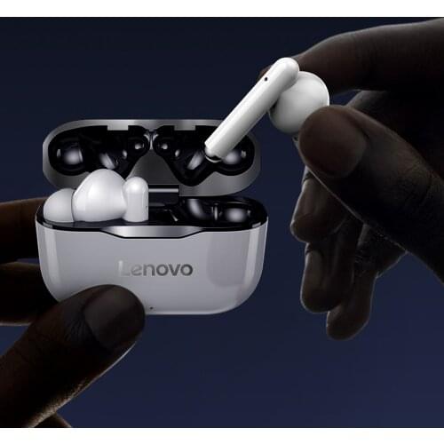 Lenovo LivePods LP1 True Wireless BT 5.0 Headphones with Touch Control Dual Hosts TWS Headset Noise Reduction Technology HD call