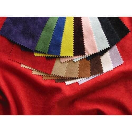 Wholesale 110 Meters/lot SUEDETTE / DOE SUEDE / FAUX SUEDE FABRIC - 100% POLYESTER - WIDTH 150 CM