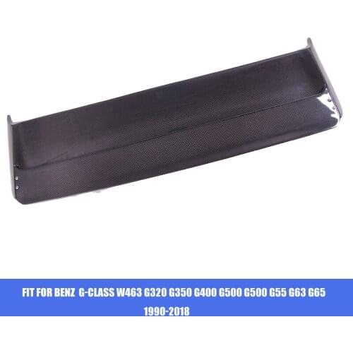 Fit for Mercedes Benz G class W463 G350 G500 G500 G55 G63 G65 double carbon fiber top wing fin spoiler tail