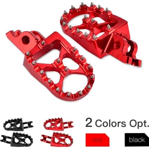 Footpeg Footrest Foot Pegs Rests For Honda CR125R CR250R CRF150R CRF250R CRF450R CRF250RX CRF450RX CRF250X CRF450X CRF250L/M