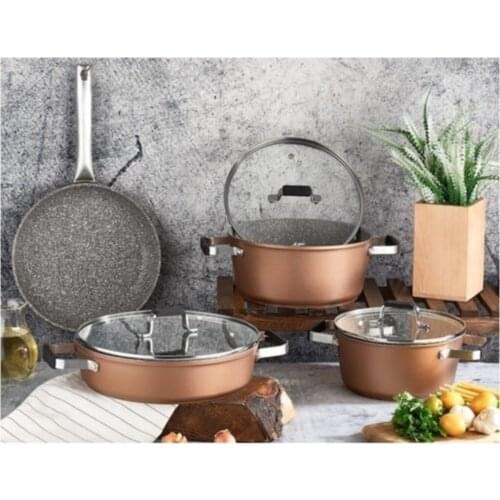 BOLD ROSE GOLD COOKWARE