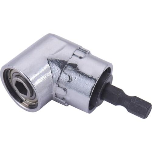 Practical 1/4" 105 Degree Hex Shank Right Angle Head Screwdriver For Power Drill Screwdriver Bits Tools Home Tools