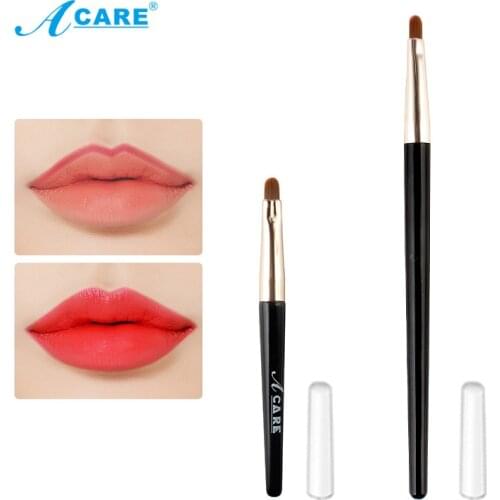 Acare1pc profissional maquiagem escova batom gloss labial gloss pincel maquiagem ferramenta para moda feminina ferramentas
