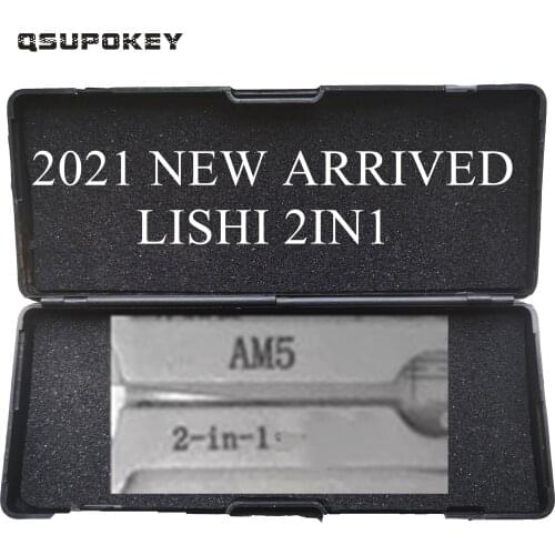 QSUPOKEY 2021 NEW ARRIVED Original LiShi 2in1 repair Tool Locksmith Tools AM5 for AM5 keyway FREE SHIPING