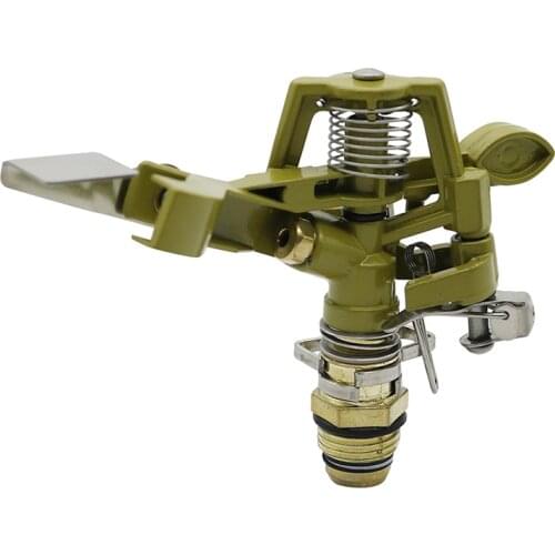 1/2 Inch sprinkler Copper Rotate Rocker Arm watering Tool Garden Water Sprinkler Spray Nozzle agriculture water nozzle 5 Pcs