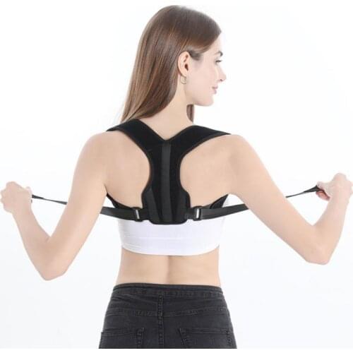 Adjustable Back Posture Corrector Clavicle Spine Back Shoulder Lumbar Brace Men Women Support Belt Posture Correction New