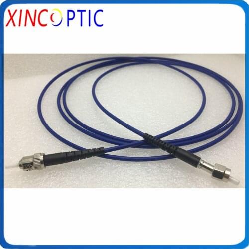 SMA905-ST Silica Quarts Ceramic Ferrule Multi Mode Simplex 400um 2M(UV-VIS ~200-1100nm,~0.22NA),3.0mm Armored Fiber Patch Cord