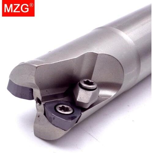 MZG SKS 05R 04R WOMW 04T2 0503 Carbide Inserts Clamped Fast Feeding Milling Cutter Machining Alloy Arbor Shank End Mills