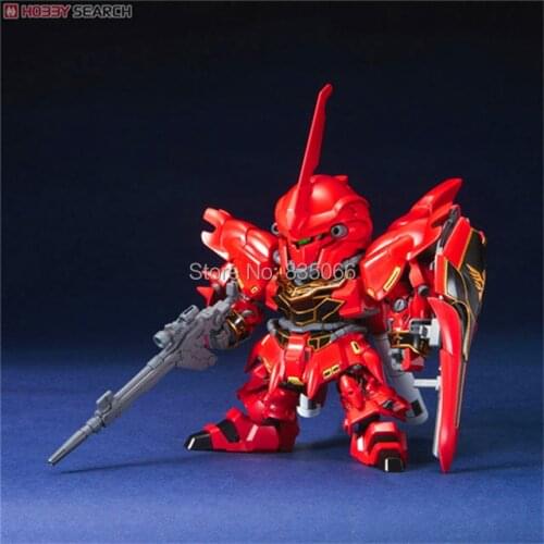 Japanese anime figures Gundam SD BB -365 SINANJU MSN-06S robot action figure plastic model kits toys