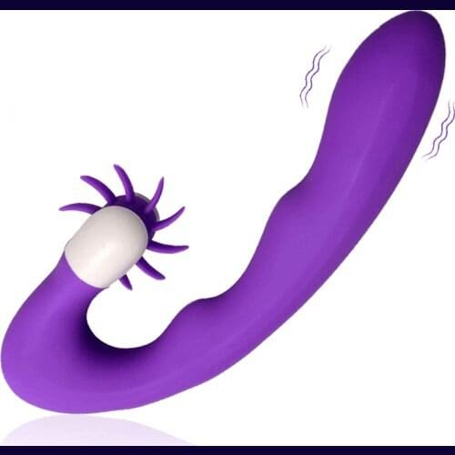 Female Vibrator Rotating Magic Wand G-Spot Sex Toy Clitoris Massager USB Rechargeable Silicone Dildo Woman Erotic Adult Products
