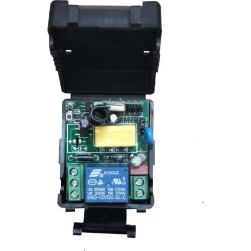 1 channel ON/OFF 220V Wireless Remote Control Switch for Lamp & Light 1 receiver