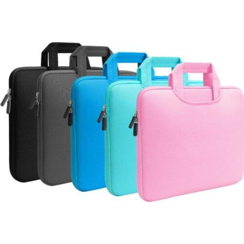 1pc Laptop Bag Waterproof Notebook Handbag Computer Shoulder Case Sleeve Briefcase Bags Travel 11/13/14/15/12.5/15.6 inches