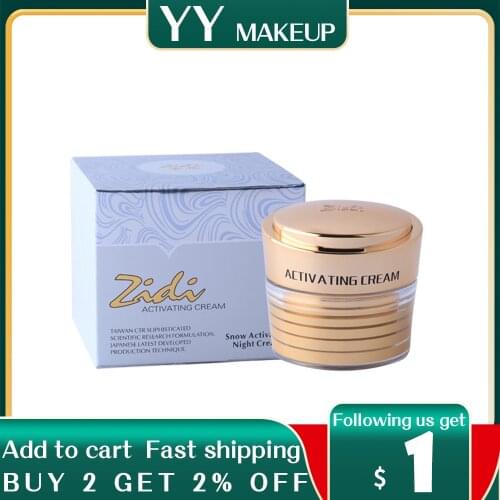 Third generation ZIDI whitening removing spot night cream 100% original