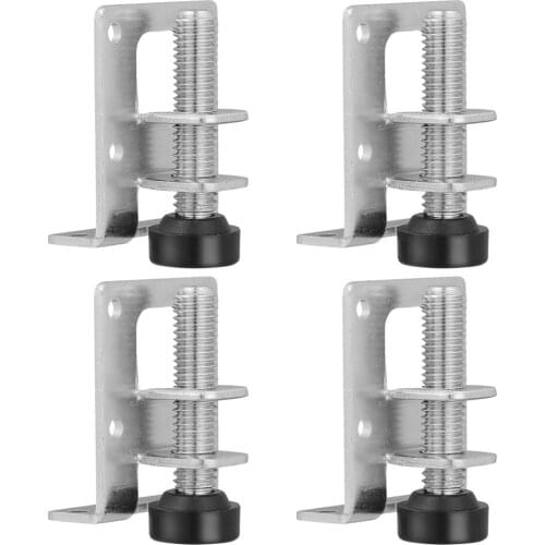 DOITOOL 4pcs Furniture Levelers Heavy Duty Leveling Feet Adjustable Leveler Legs for Cabinet Table Workbench