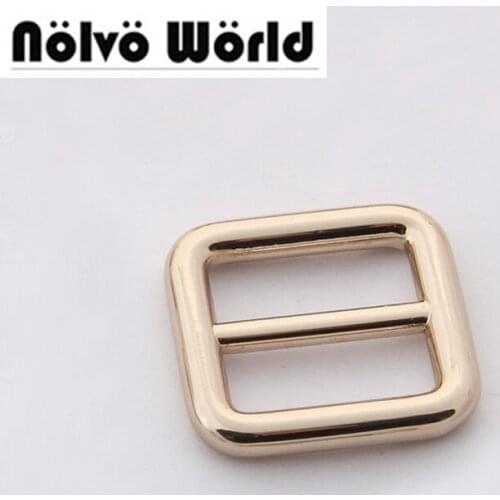 50pcs Welded 20mm (3/4") Metal buckle strap adjustment buckles Webbing sewing materials,Slider Tri-glide Accessories