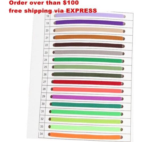 6mm Flat Elastic Bands High Elastic Rope Rubber Band Spandex Ribbon Sewing Trim Waist Belt Band Garment Accessory 88yards