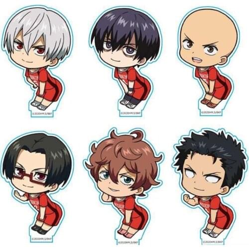 Anime Burning Kabaddi Shakunetsu Kabadi Masato Ojo Acrylic Stand Figure Model Plate Display Tabletop Decor Q Version Cartoon