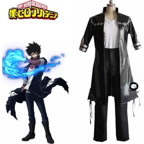 Anime My Hero Academia Cosplay Boku no Hero Academia OCHACO URARAKA Dabi Cosplay Costume Set
