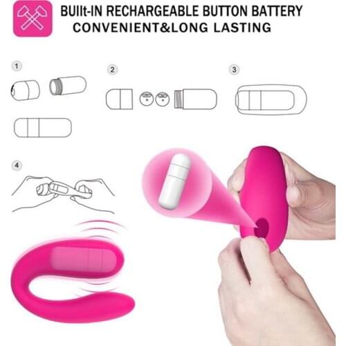 Wireless Vibrators For Couples Dildo G Spot Silicone Stimulator Double Vibrators Silicone Sex Toys For Woman Masturbator vagina