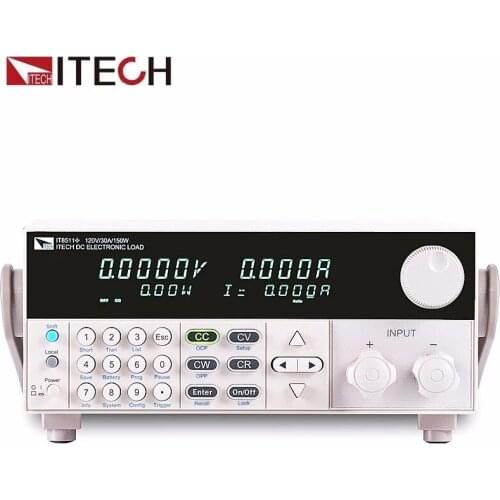 ITECH IT8511+ DC Electronic Load 120V / 30A / 150W Battery Tester Load Meter