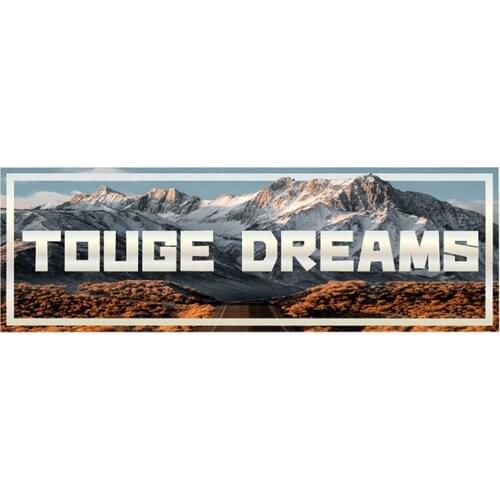 Kamikaze Japan Touge Dreams DIY Motorcycle Car Stickers Vinyl Material Decal Suitable for Vehicle Styling Decoration Kk13*4.5cm