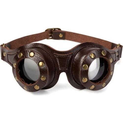 Cyber Goggles Steampunk Glasses Vintage Retro Welding Punk Gothic Sunglasses 2021 Fashion Retro Steampunk Cyber Goggles Glasses