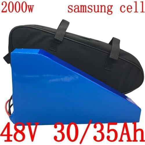 48V Battery Pack 48V 35Ah 30Ah 25Ah 20Ah 18Ah 15Ah 13Ah E-Bike Lithium Battery 48V 2000W 1500W 1000W Electric Bike Scooter Motor