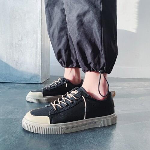 Men Vulcanize Shoes New Canvas Shoes Men Comfort Men Shoes Fashion Sneakers Men Casual Sheoes Designer Sneakers Male Footwear