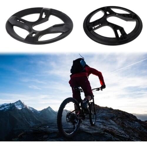 Bicycle Chain Wheel Cover Plastic Plate Protective Guard Pivot Crank Accessories Y51D