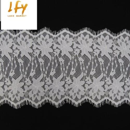 30cm x 300 cm thick garment accessory chantilly lace trim lingerie corset diy sewing decoration embroidery lace tim wholesale