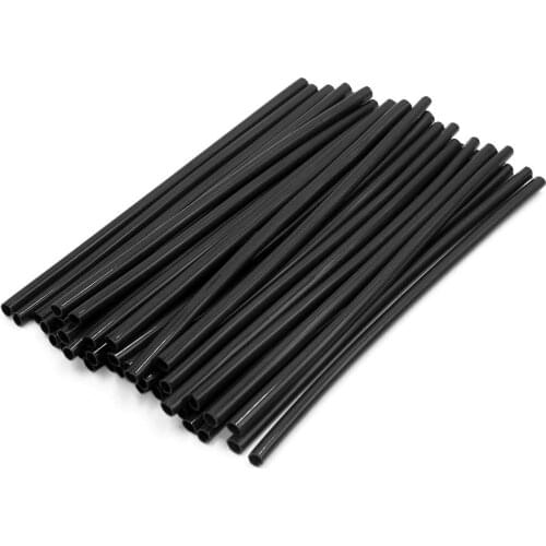 Uxcell 36Pcs 17cm Black Wheel Rim Spoke Tube Reflector Reflective Strips for Motorcycle