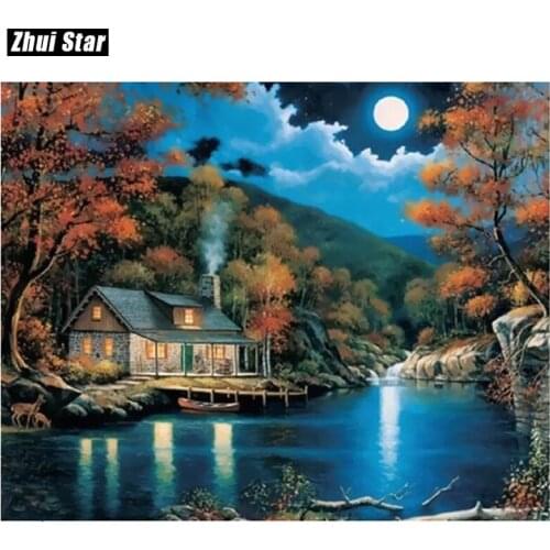 ZhuiStar Paintings By Numbers Landscapes