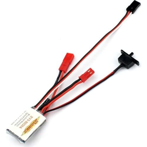 20A Brushed ESC No Brake Function Car Motor Speed Controller Bothway for 1/16 1/18 RC Car Boat