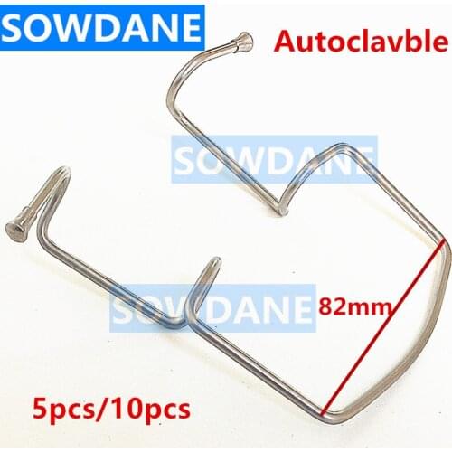 5 pcs/10 pcs Dental Retractor Mouth Gag Full Mouth Retractor Oral Care Mouth Opener Stainless Steel Medium Size