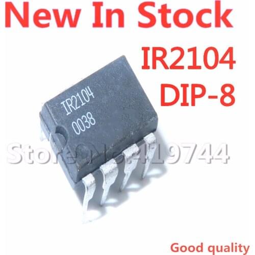 5PCS/LOT IR2104PBF IR2104 DIP-8 bridge driver chip In Stock NEW original IC