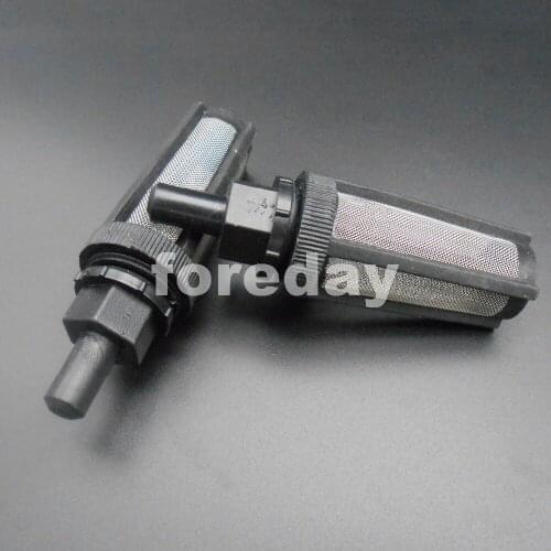 50PCS X NEW Straight head Black filter Water Pump Strainer fit Stainless nets for 7mm & 8mm tube for garden 50PCS/LOT * FD181X50