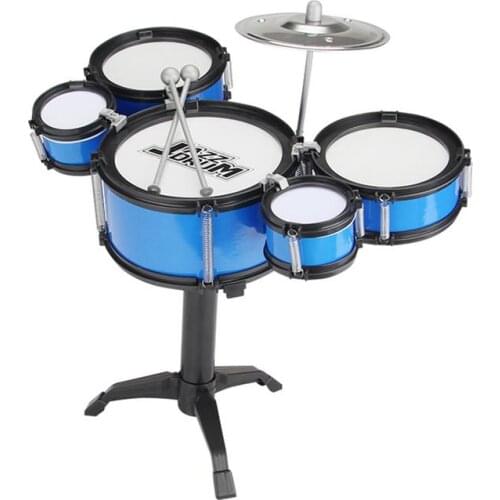 Kids Jazz Drums Boys Early Education Educational Toys Exercise Coordination Hands-on Ability Musical Instrument Drum Sets