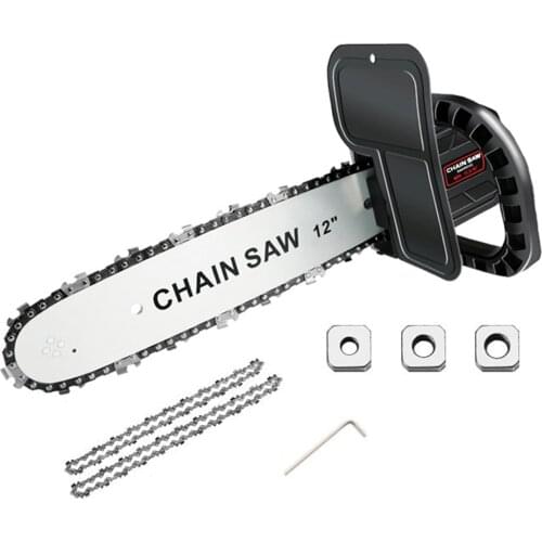 Electric Chain Saw Woodcutting Saw Carpenters Saw Household Electric Tool Angle Grinder Modified Electric Chainsaw Garden Tool