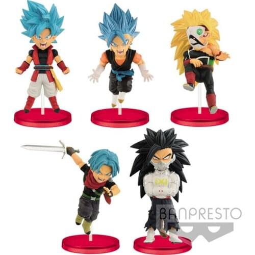 BANDAI Dragon Ball WCF Action Figure Dragon Ball Popular Character Collection 044 Vegetto Torankusu Figurine Model
