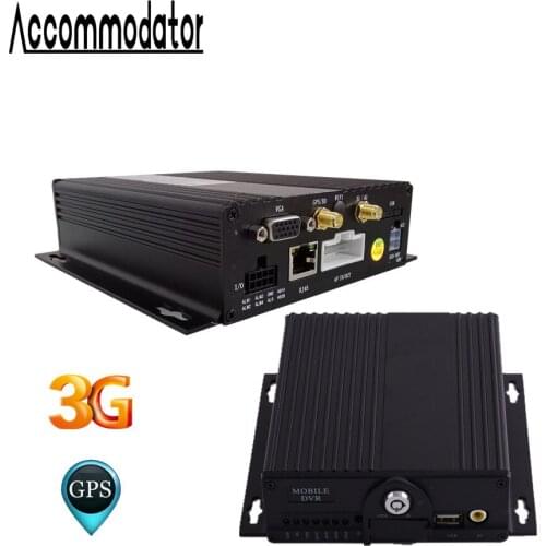 H.264 AHD 1080P Taxi Trailer Truck Vehicle Car School Bus Dual SD Card GPS 3G 4CH Mobile DVR
