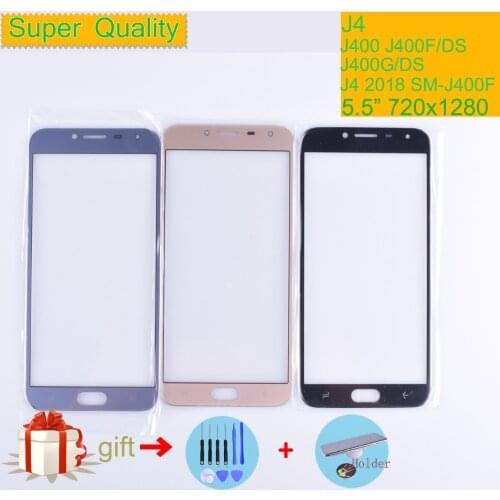 J4 For Samsung Galaxy J4 2018 J400 SM-J400F J400F/DS J400G/DS J400G Touch Screen Front Outer Glass TouchScreen Lens Replacement