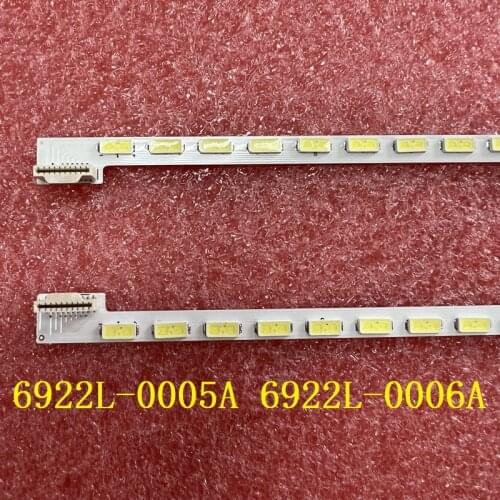New 2 PCS/set 66LED 690MM LED backlight strip for M3D550KD TX-L55ET5B 6922L-0005A 6922L-0006A LC550EUD SE F3
