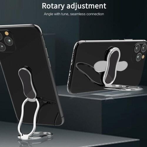 2021 Newest Folding Adjustable Phone Stand Hanging Cellphone Holder Universal Table Bracket for phone size under 7 inches