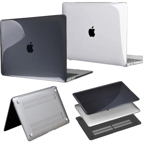 New Laptop Case for Apple Macbook M1 Chip Air Pro Retina 11 12 13 15 16 Inch Transparent/Matte,2020 Touch Bar ID Air Pro Case