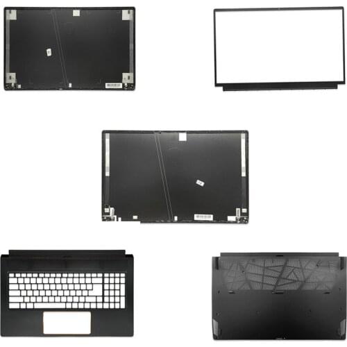 Laptop Upper Case Top Cover Back Cover Bottom Case For MSI GS75 Black US