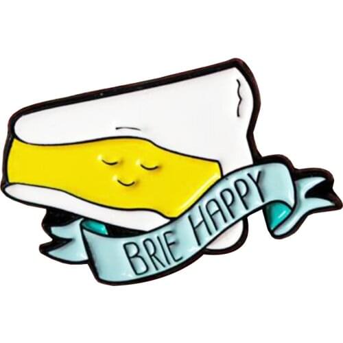 Cheese Enamel Pin Badge