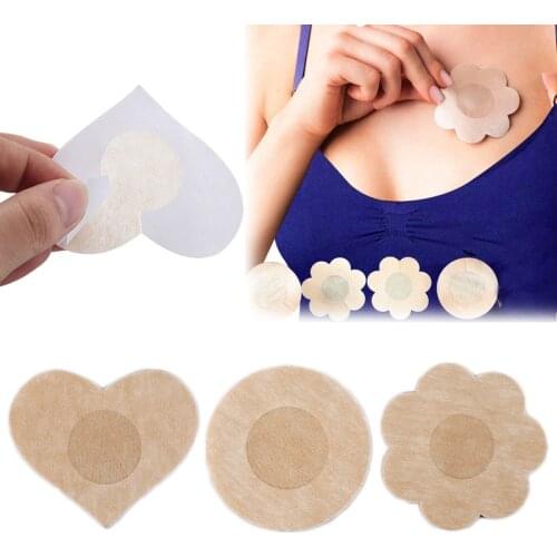 10pcs/5 Pairs Womens Breast Petals Flower Sexy Tape Bra Pad Intimates Accessories Nipple Hiding Pasties Adhesive Chest Summer